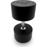 Гантель UNIX FIT PRO круглая обрезиненная 42,5 кг DBRND42_5PBK