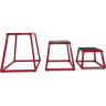 Комплект тумб UNIX FIT PRO для прыжков плиобокс 3 шт. PBSET3PRD